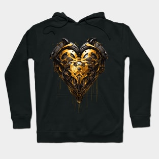 techno heart Hoodie